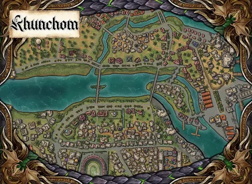 Khunchom City Map